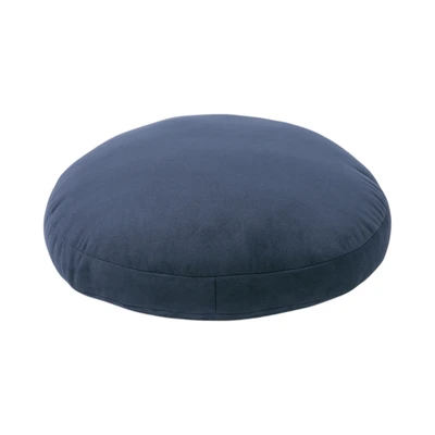 Gambar Forhom Mochi Bantal Sofa Micro Silicon Fiber Round 40x40 cm - Biru Navy