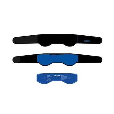 Gambar Galena Set Gel Kompres Panas & Dingin Reusable Amhe01 - Biru/Hitam