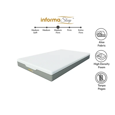 Gambar Informa Sleep 180x200x20 cm Premium Ii Set Kasur Busa Aloe Vera In Box