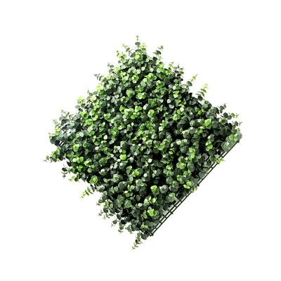 Gambar Forhom Rumput Artifisial Dinding Eucalyptus 50x50 cm - Hijau