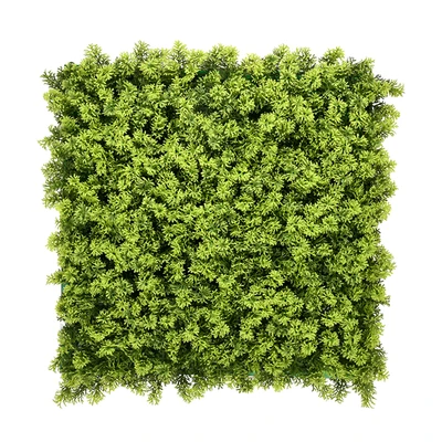 Gambar Forhom Rumput Artifisial Dinding Houttuynia Cordata 50x50 cm - Hijau
