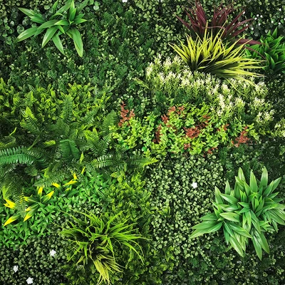 Gambar Forhom Rumput Artifisial Dinding Color Meadow 100x100 cm - Mix