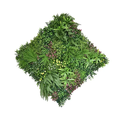Gambar Forhom Rumput Artifisial Dinding Wonderland 100x100 cm - Mix