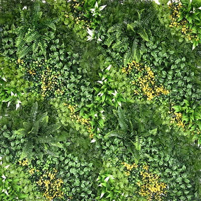 Gambar Forhom Rumput Artifisial Dinding Multielement 100x100 cm - Mix