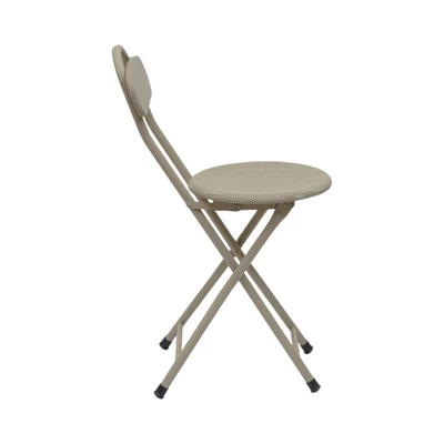 Gambar Selma Veena Kursi Lipat Metal - Krem Beige