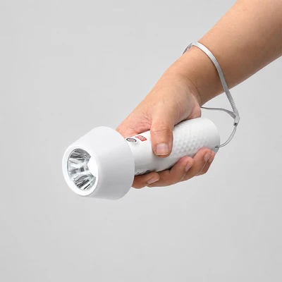 Gambar APA Senter Rechargeable Dengan Lampu Meja - Putih