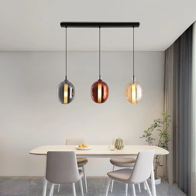 Gambar Eglare Cosmic Lampu Gantung Hias 3L G9 Long - Mix