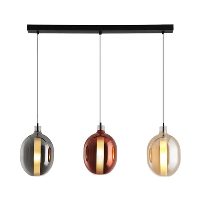 Gambar Eglare Cosmic Lampu Gantung Hias 3L G9 Long - Mix