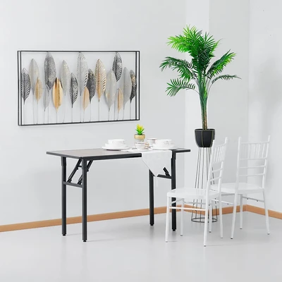 Gambar Informa Neo Yard Meja Serbaguna Foldable Rectangle 120x60x75 cm - Abu-Abu