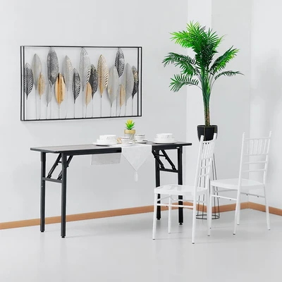 Gambar Informa Neo Yard Meja Serbaguna Foldable Rectangle 150x45x75 cm - Abu-Abu
