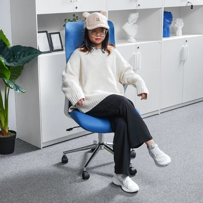 Gambar Informa Lumos Kursi Kantor Sandaran Tinggi - Biru