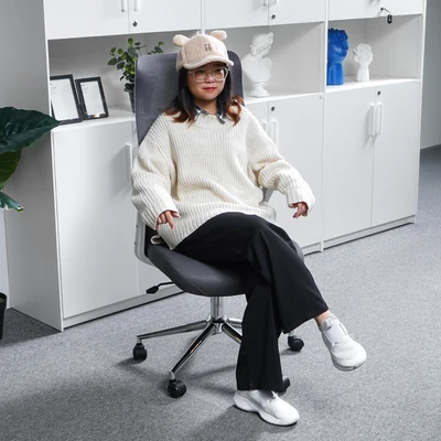 Gambar Informa Lumos Kursi Kantor Sandaran Tinggi - Abu-Abu