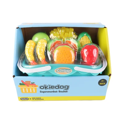 Gambar Okiedog Set Supermarket Basket Mix Foods - Mix