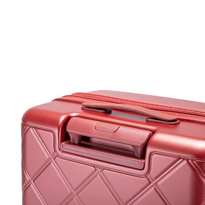 Gambar Luggo Camille Koper PC TSA Lock Expandable 20 Inch - Merah Terracotta
