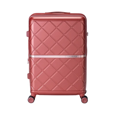 Gambar Luggo Camille Koper PC TSA Lock Expandable 24 Inch - Merah Terracotta