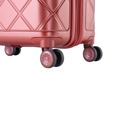 Gambar Luggo Camille Koper PC TSA Lock Expandable 24 Inch - Merah Terracotta