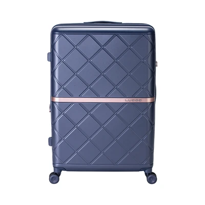 Gambar Luggo Camille Koper PC TSA Lock Expandable 20 Inch - Biru Midnight