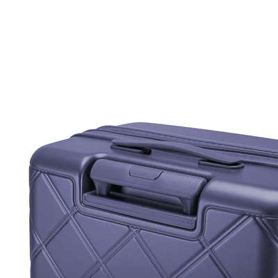 Gambar Luggo Camille Koper PC TSA Lock Expandable 24 Inch - Biru Midnight