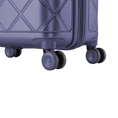 Gambar Luggo Camille Koper PC TSA Lock Expandable 24 Inch - Biru Midnight