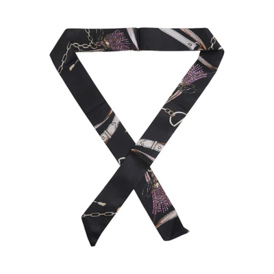 Gambar THYS Syal Tas Twilly D Chain - Hitam