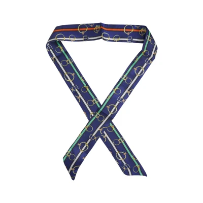 Gambar THYS Syal Tas Twilly Ring - Biru Navy