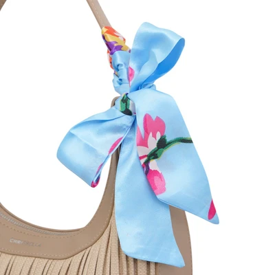 Gambar THYS Syal Tas Twilly Floral - Biru