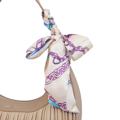 Gambar THYS Syal Tas Twilly Chain - Krem