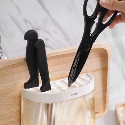 Gambar Stora Tempat Peralatan Masak - Putih