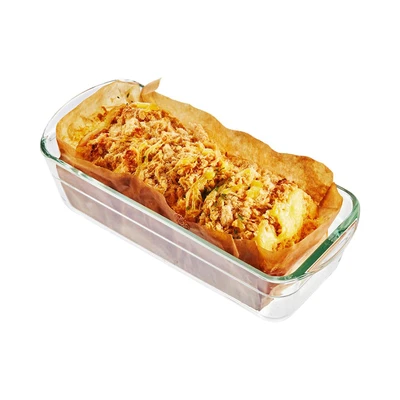 Gambar Culinart Loyang Kaca Loaf 1.5 Liter Transparan