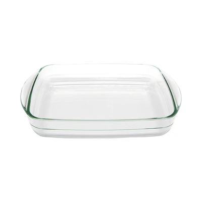 Gambar Culinart Loyang Kue Kaca Rectangle 32.5x20.2 cm Transparan