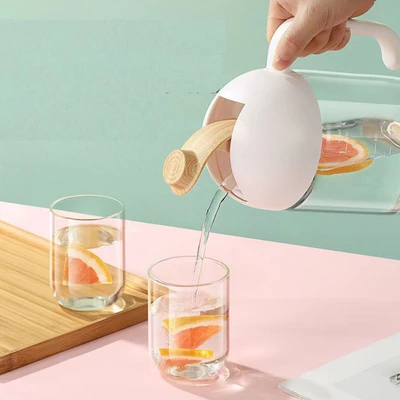 Gambar Culinart Teko Minum Kaca Borosilikat 2 Liter Transparan