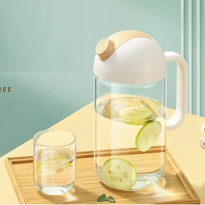 Gambar Culinart Teko Minum Kaca Borosilikat 2 Liter Transparan