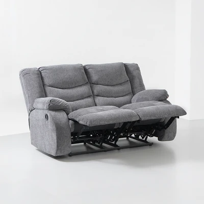 Gambar Ashley Tulen Sofa Fabric 2 & 3 Seater - Abu-Abu