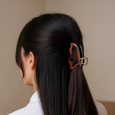 Gambar Ataru Jepit rambut Butterfly Random