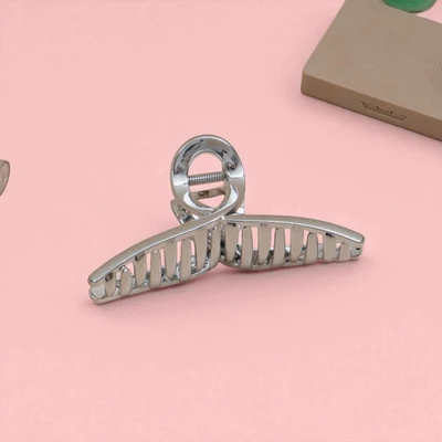 Gambar Ataru Jepit Rambut Twisted - Silver