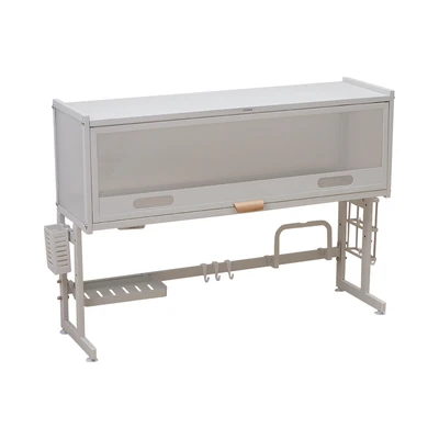 Gambar Stora Rak Piring Dengan Kabinet Adjustable - Putih