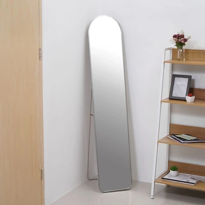 Gambar Arthome Cermin Lantai Aluminium Curved 30x2.8x150 cm - Mix