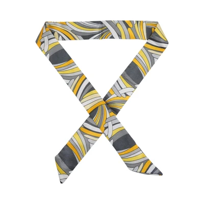 Gambar THYS Syal Tas Twilly Retro - Hitam/Kuning