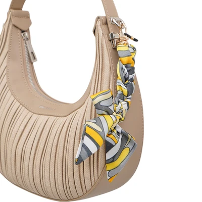 Gambar THYS Syal Tas Twilly Retro - Hitam/Kuning