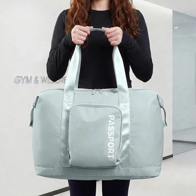 Gambar Passport Eloise Tas Duffle Lipat - Hijau