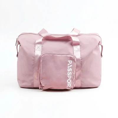 Gambar Passport Eloise Tas Duffle Lipat - Pink