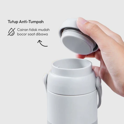 Gambar Appetite Beverly Botol Minum Vacuum Stainless Steel 500 ml - Abu-abu