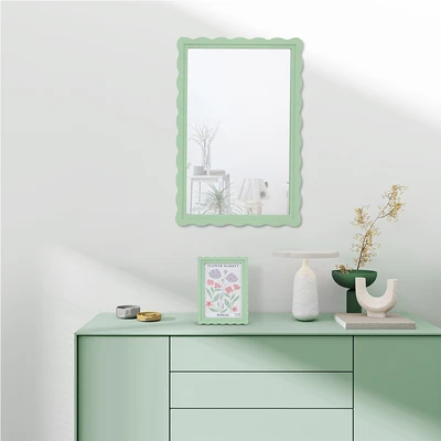 Gambar Informa Cermin Dinding Dekorasi MDF 40x2.5x60 cm - Hijau