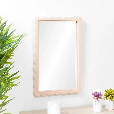 Gambar Informa Cermin Dinding Dekorasi MDF 40x2.5x60 cm - Pink