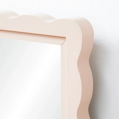 Gambar Informa Cermin Dinding Dekorasi MDF 40x2.5x60 cm - Pink