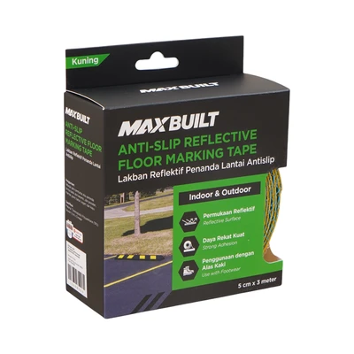 Gambar Maxbuilt 3 Mtr Isolasi Penanda Lantai Anti Slip - Kuning