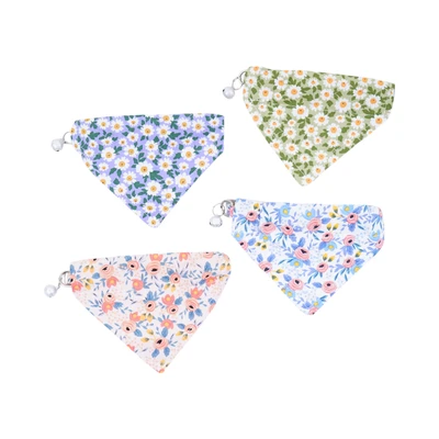 Gambar Paws N Tail 19-32 cm Kalung Kucing Bandana Random