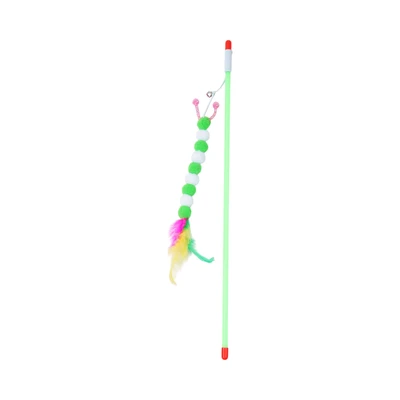 Gambar Paws N Tail Mainan Kucing Stick Balls Random