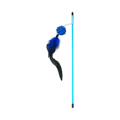 Gambar Paws N Tail Mainan Kucing Stick Tail Ball Random