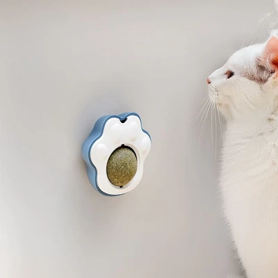 Gambar Paws N Tail Mainan Kucing Dengan Catnip Paws - Biru